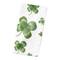 Painterly Shamrock Pattern 10" x 10" Cotton Twill Napkin